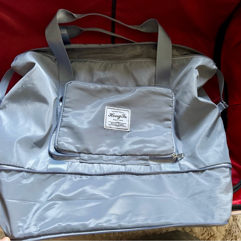Blue Weekender Bag - Picture 3 of 7